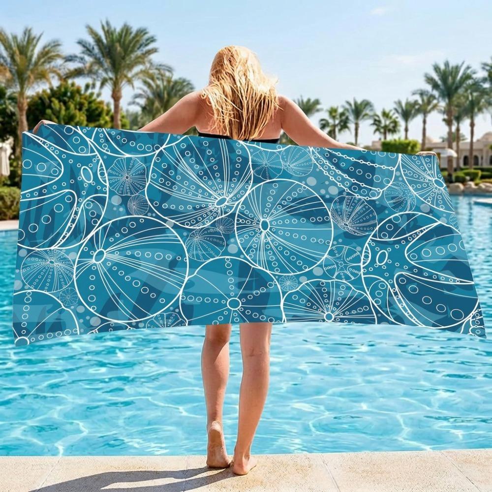 Absorbent Bath Towel Quick-drying Swimming Towel Swimming Supplies Beach Blanket Spa
