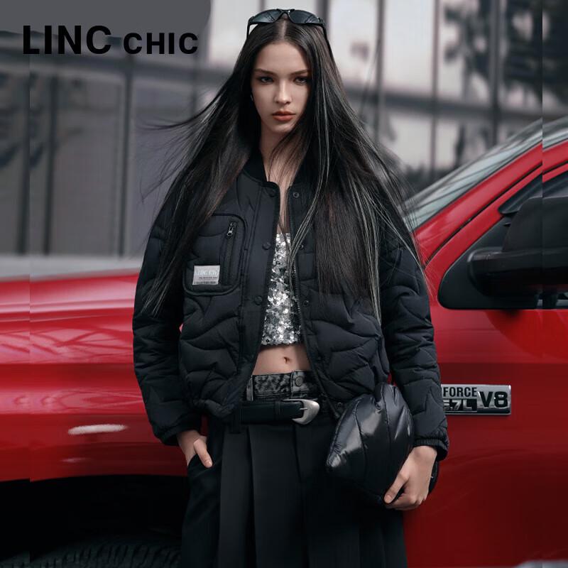 Jinyujie Women's Lightweight Duck Down Baseball Jacket