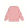 Unisex Clothes, Round-neck Pullover Shirt, Girl's Long-sleeved T-shirt, Crewneck Sweatshirt, Cute Print Sweatshirt, Soft Casual Sweatshirt, Easy