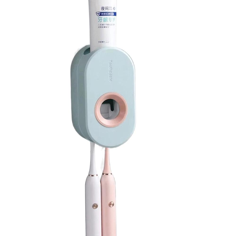 Automatic Toothpaste Dispenser Punch-Free Lazy Toothbrush Holder Toothpaste Squeezers  for Bathroom