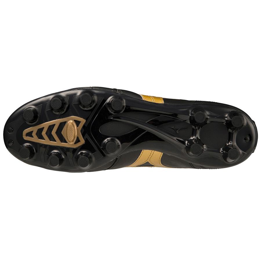 Stiefel Mizuno schwarz / gold / darkshadow Morelia II Pro