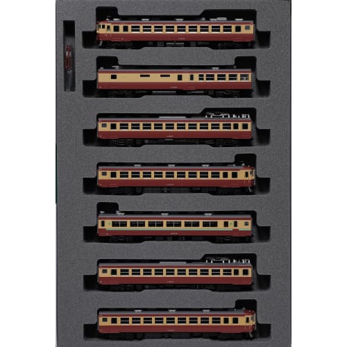 KATO N Gauge 455 Series Matsushima Express 7-Car Set 10-1632 Model Train