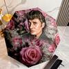 French legendary rock singer and actor Johnny Hallyday umbrella is suitable for all seasons, including home travel and outdoor activities Y9