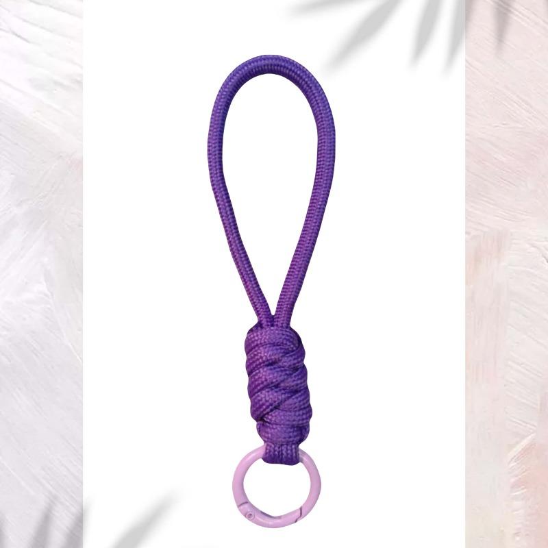 Kombinacja kolorów węzeł smycz do telefonu kreatywna krótka pleciona smycz etui na telefon komórkowy breloczek może być odpinana lina zapobiegająca utracie