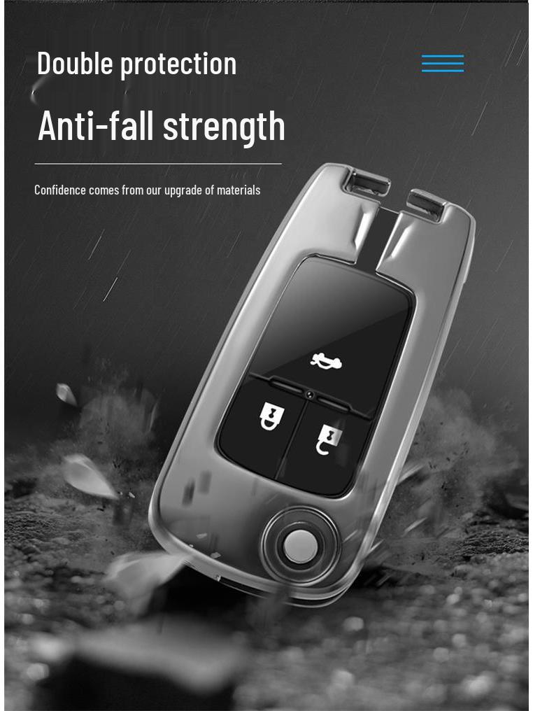 Premium Metal Key Case for Buick: Excelle, Envision, LaCrosse, Verano, GL8 Models