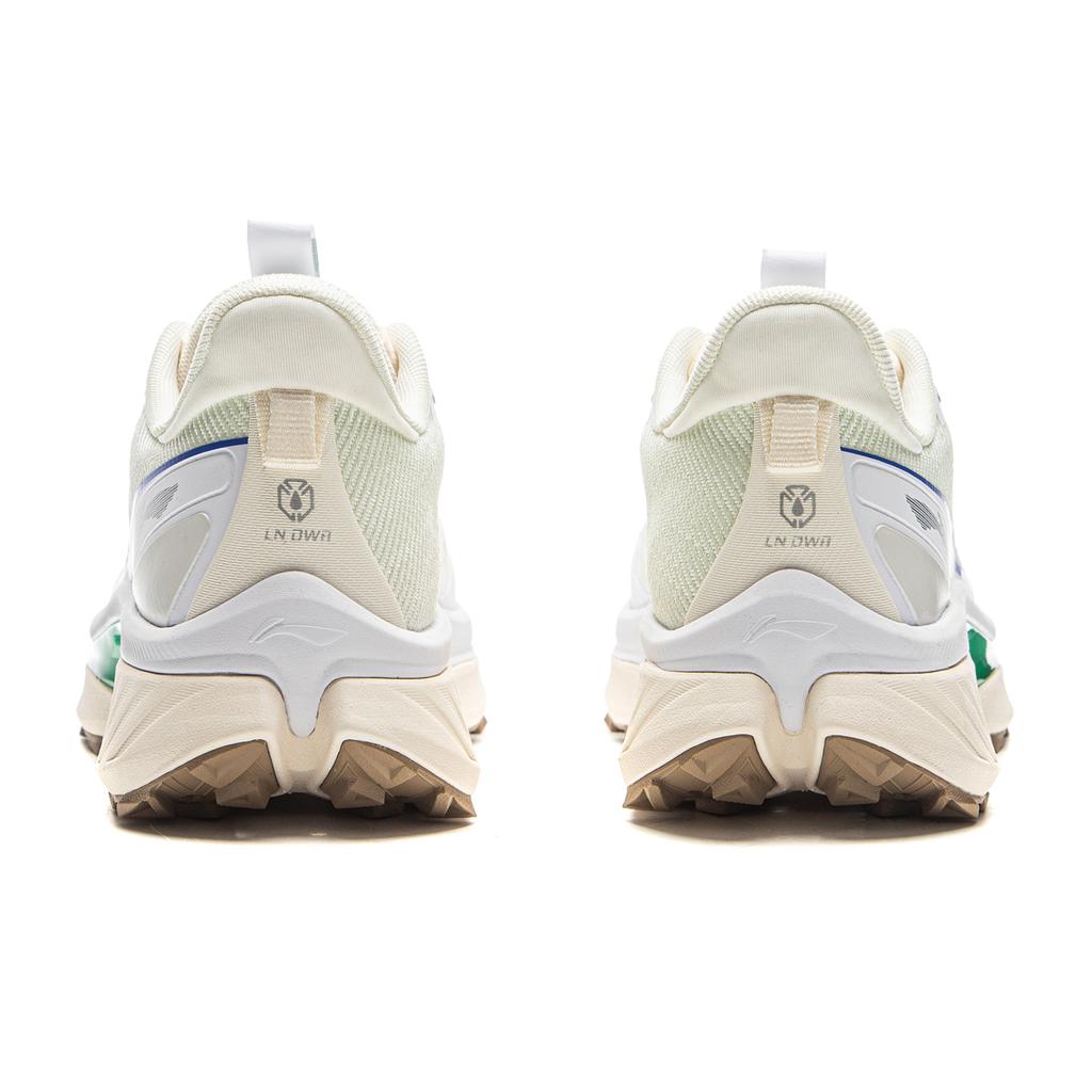 Li Ning Cushioning Abrasion Resistant Slip Resistant Rebound Low top Trail Running Shoes Women's Ecru ARNV016-1