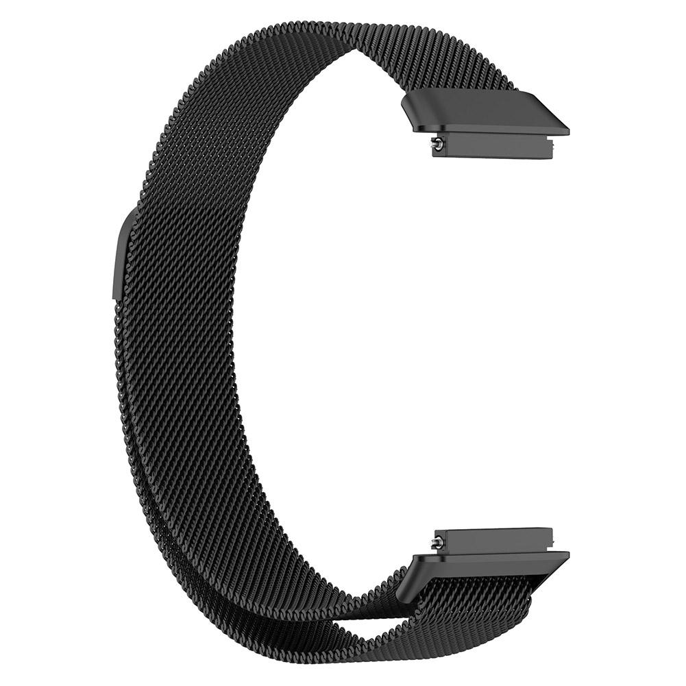 21cm Watch Strap Stainless Steel Magnetic Mesh Milanaise Loop Band Compatible For Huawei Band 7