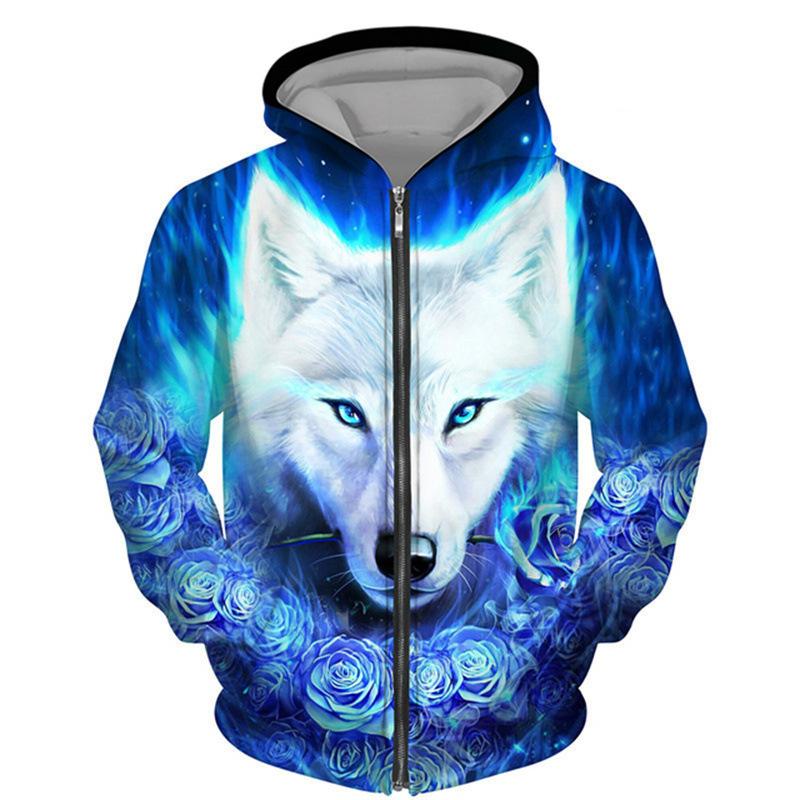 Hanorac cu mânecă lungă cu glugă pentru bărbați, cu imprimeu Tie Dye 3D