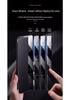 Qiali Genuine Leather Magnetic Flip Case with Smart Sleep for Huawei Pura90 Pro Max