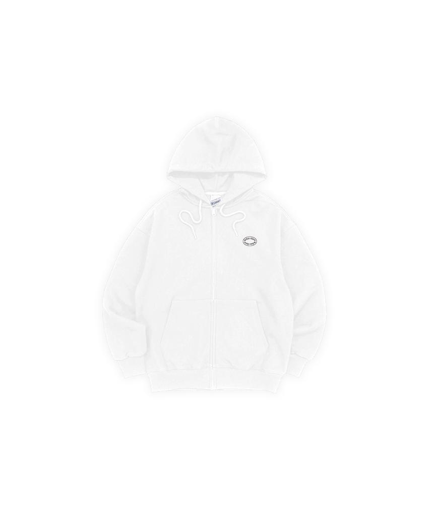 Achiz Archive 26 Hz Hoodie Zip-Up White