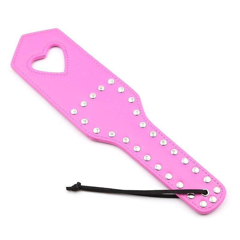For Women Adult Couples Game Fetish Spanking Paddle BDSM Heart Whips Flirt Slave Bondage Boutique Studded Punk Sex Toys