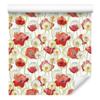 Poppies and Dandelions Wallpaper for Living Room and Bedroom 50x1000