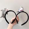 3D Plush Fish Headband Cute Stuffed Ocean Animal Hair Hoop Makeup Headdress