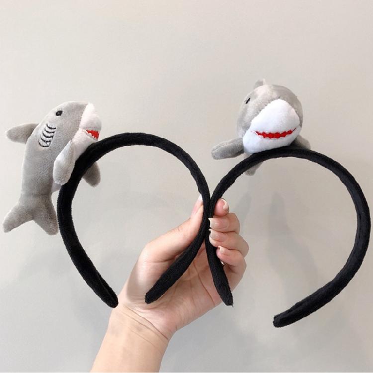 3D Plush Fish Headband Cute Stuffed Ocean Animal Hair Hoop Makeup Headdress