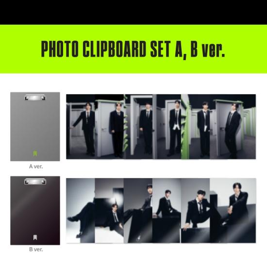 2025 MONSTA X CONNECT X Official MD Photo Clipboard Set