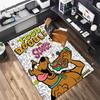 Halloween cartoon comedy adventure movie Scooby-Doo carpet is suitable for living room and bedroom doormats office balcony decorative carpet V14