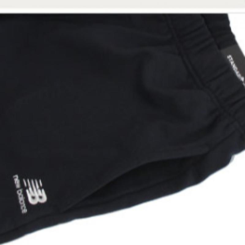 New Balance Nb ESSentialS French Terry Jogger Men S And woMen S Long pantS pantS Black Nbmlc21