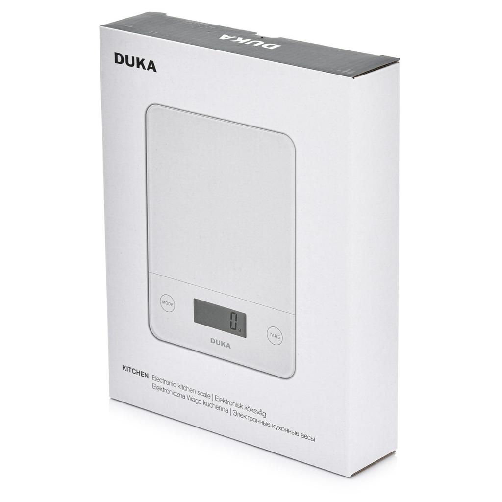 Advanced Electronic Kitchen Scale 5 Kg Touch DUKA