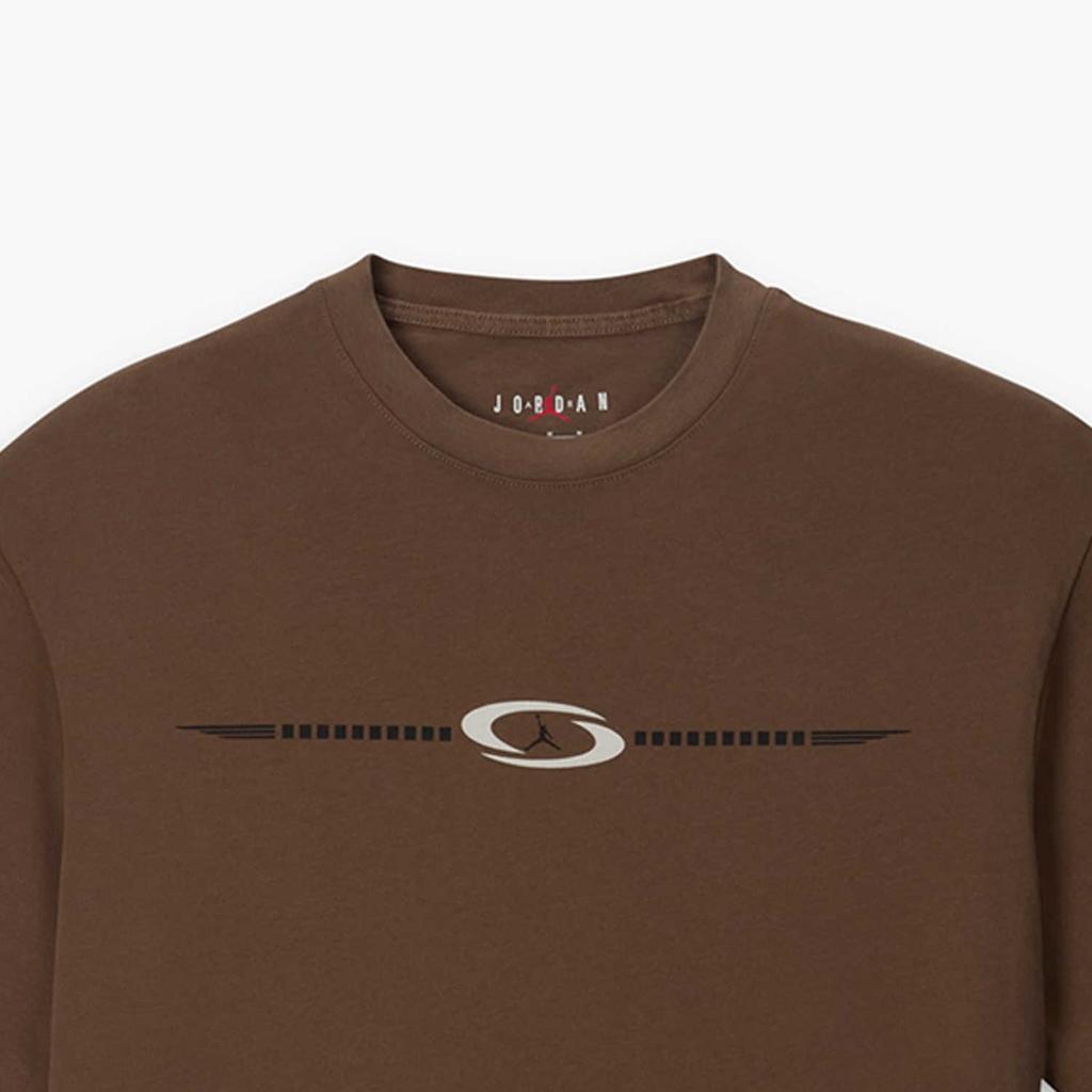 Jordan X Travis Scott T Shirt Men's Horsehair Brown DZ5511-274