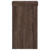 Pflanzenständer 2 Stück Braun Eichenoptik 10 x 10 x 18 cm Holzwerkstoff