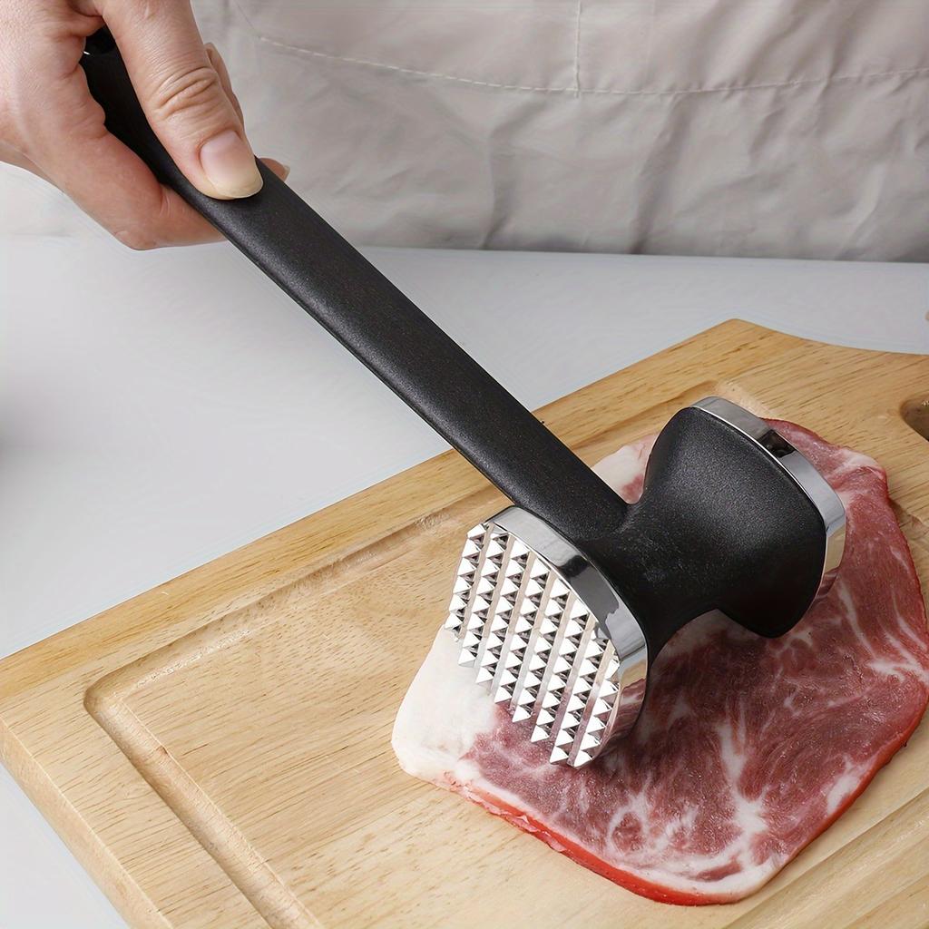 Heavy Duty Kitchen Meat Tenderizer Hammer Stainless Steel Head for Effortless Pounding and Tenderizing Kitchen Gadgets 4