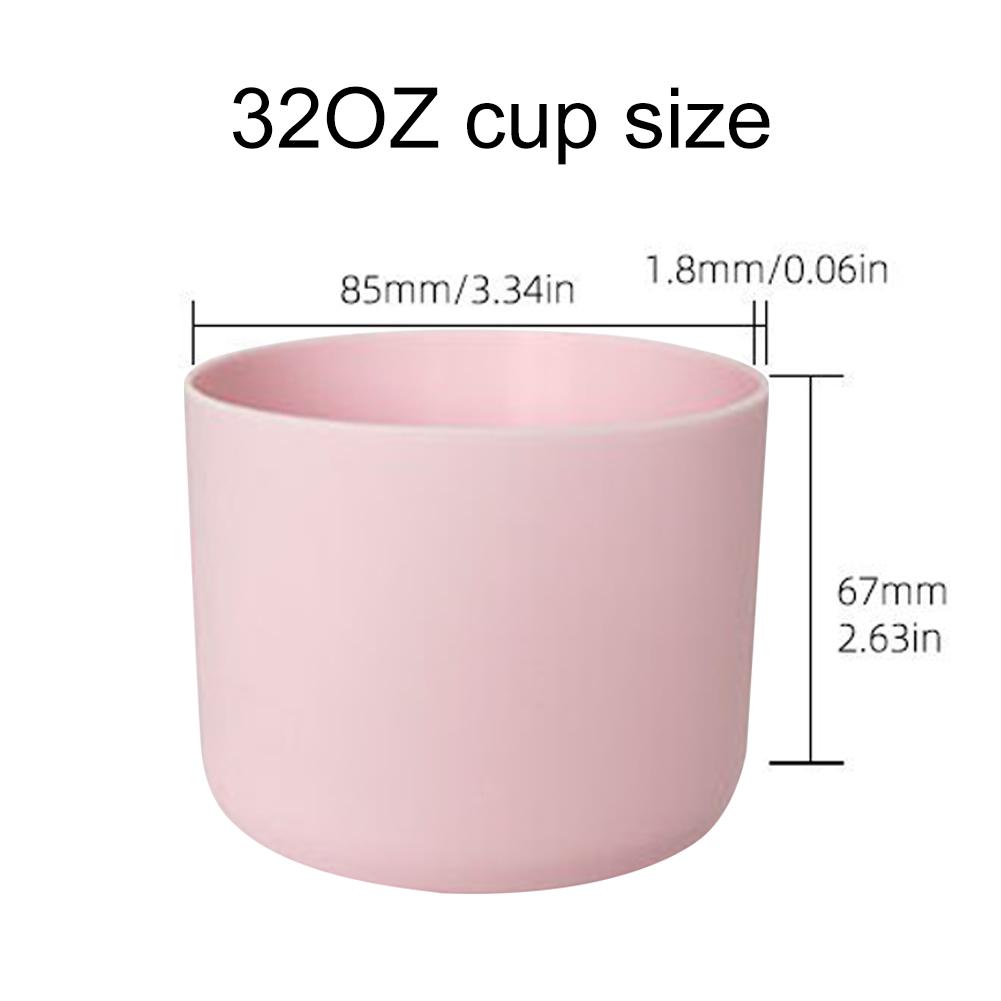 Silikon Wasserflaschenschutz für Owala 24oz 32oz 40oz Rutschfeste Schutzhülle Bodenstoßfänger Flaschendichtring Silikonstopfen