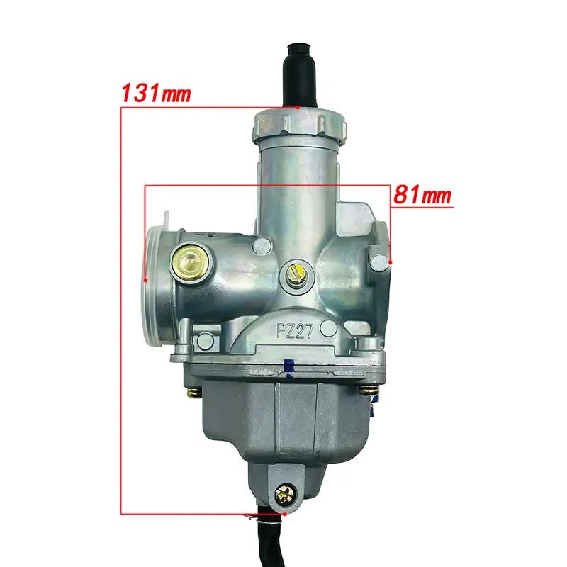 PZ27 Carburetor 27mm Carburador 4-stroke for CG 150cc 200cc 250cc 300cc ATV Go Kart Dirt Bike Honda Cg XL 125 150 175CC