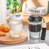 Tuoqiaoleyue Portable Glass Coffee Travel Mug