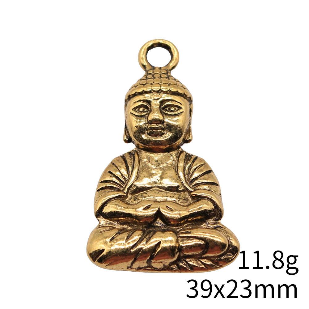 Thanksgiving Day Charms For Nails Buddha Statue Charms Pendant Home Garden Bracelet Pendant