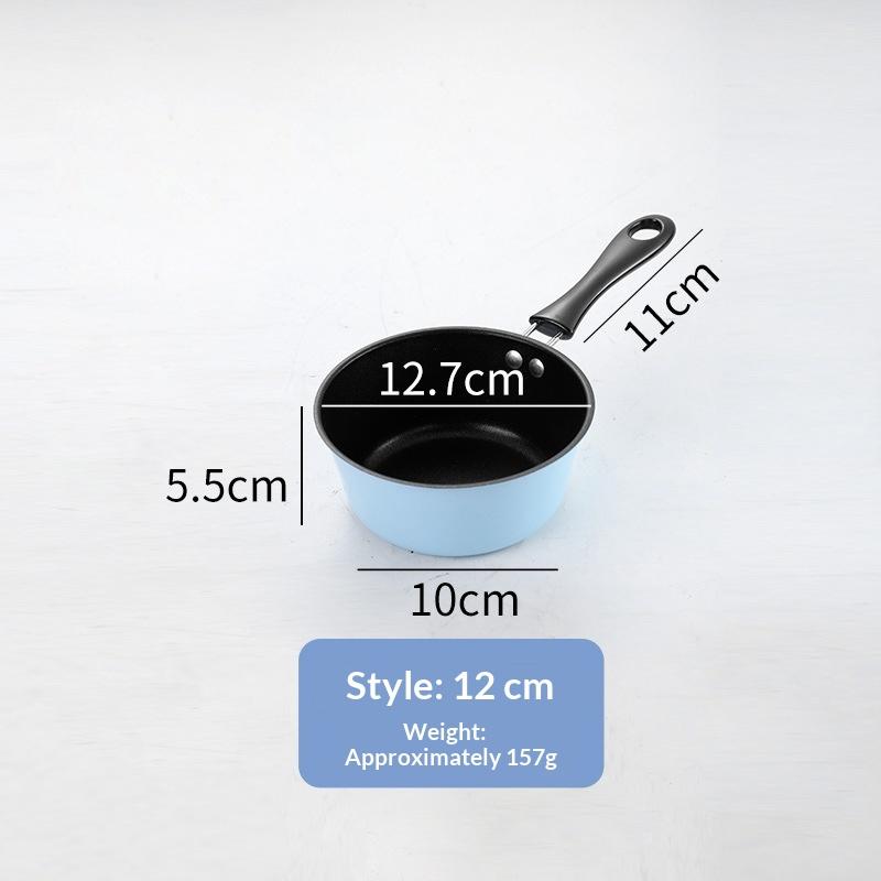 1Pcs Portable Omelette Pan Mini Nonstick Cast Iron Skillet With Handle For Induction And Gas Cooktops Children'S Breakfast Pot