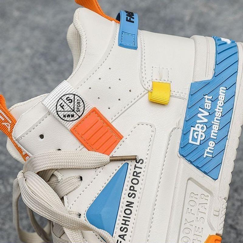 Youth Boy Trend Skateboard Shoes Chunky Brand Comfortable Casual Sneakers Jogging Vulcanize Shoe Men Tennis Shoe Tenis Masculino