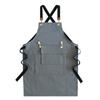 Household Work Apron Multi-Pocket Cooking Aprons Portable BBQ Aprons  Grilling