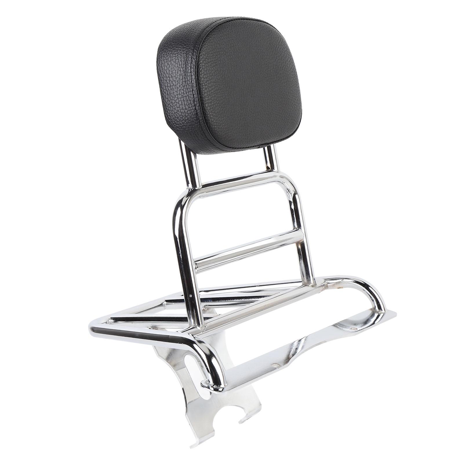 Motorcycle Rear Backrest Cushion Luggage Rack Stable Support Carbon Steel Replacement for   G350 2023 to 2025
