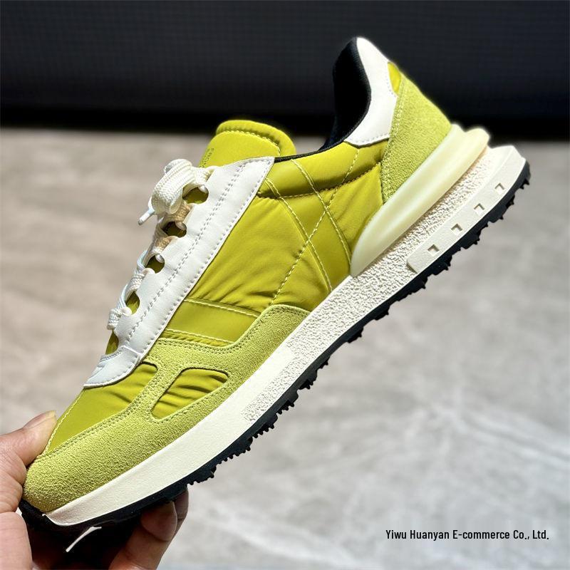 2025 Podzimní Evropské Pánské Prodyšné Módní Tenisky - Silná Podrážka, Univerzální, Ležérní Sportovní Obuv