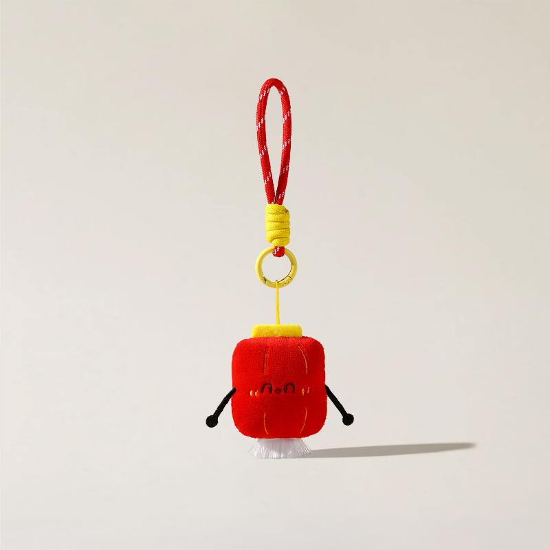 Yuanbao Gourd Shape Keychain Gourd Charm Pendant Keyring Jewelry For Girl Women Gift Bag Decoration