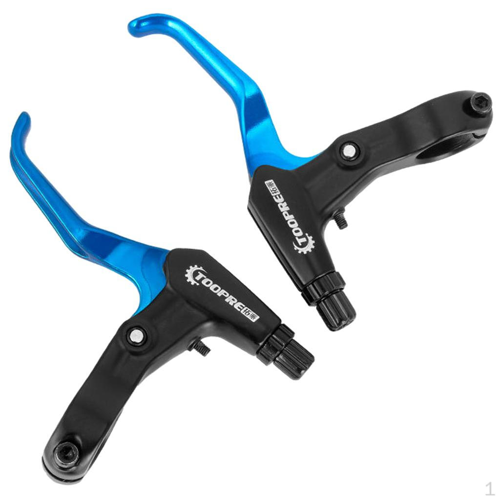 Bike Brake Levers for 23mm Handlebar - Set of 2 синий