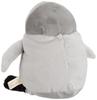 Shinada Global Mochi Series Mochipen Child Gray (M) 14 X 14 X 22 Cm Plush Penguin Animal MOPE-0230G