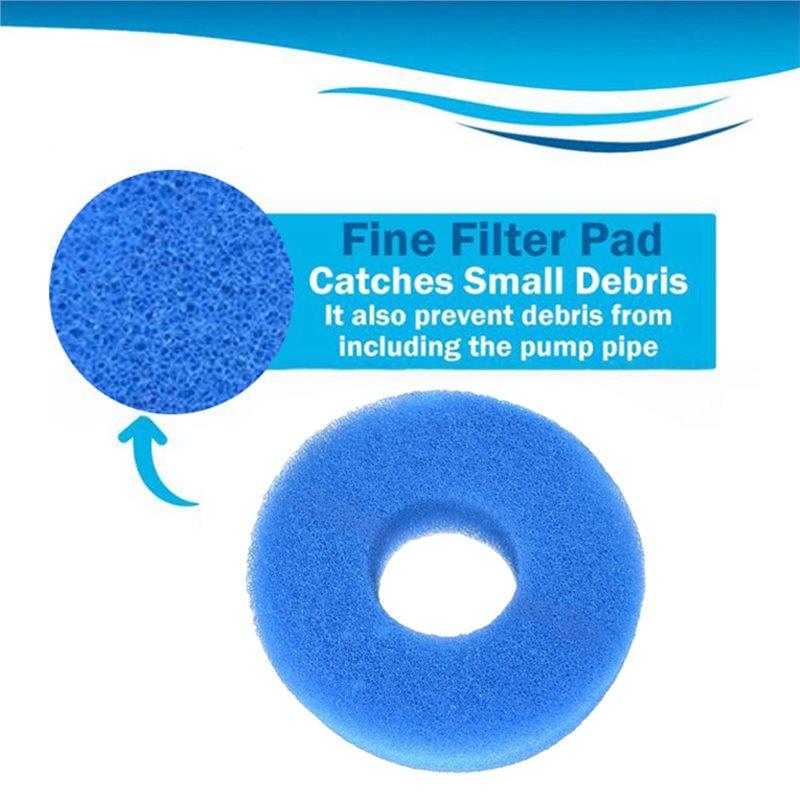 J1UL1N Replacement Foam Filters Rings 3PCS 25PPI Sponge For Laguna Pressure-Flo 3200UVC Fine Filter Pad