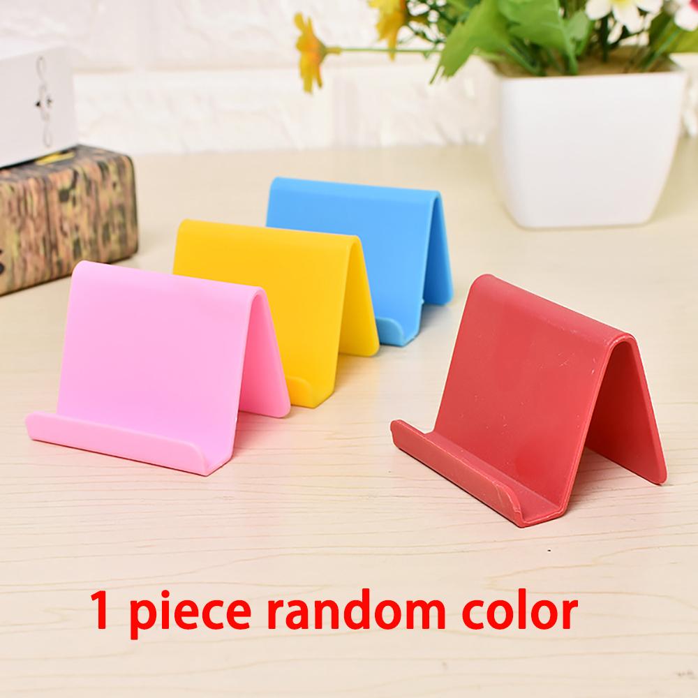 Mini Portable Kitchen Phone Holder Universal Movable Mini Lazy Bracket Fashion Convenience Cellphone Tablet Mount Plastic Stand