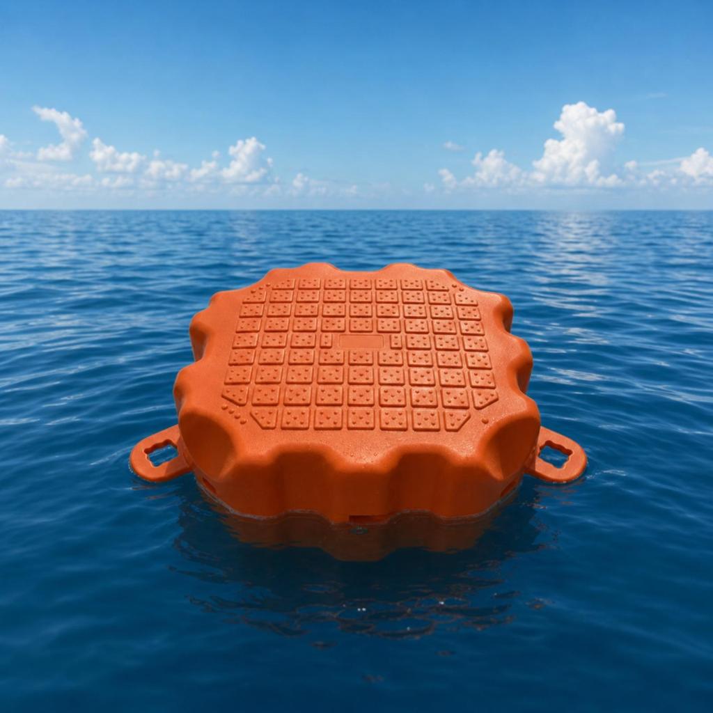 Heavy-Duty Modular Floating Dock Buoy Long-Lasting with Connection