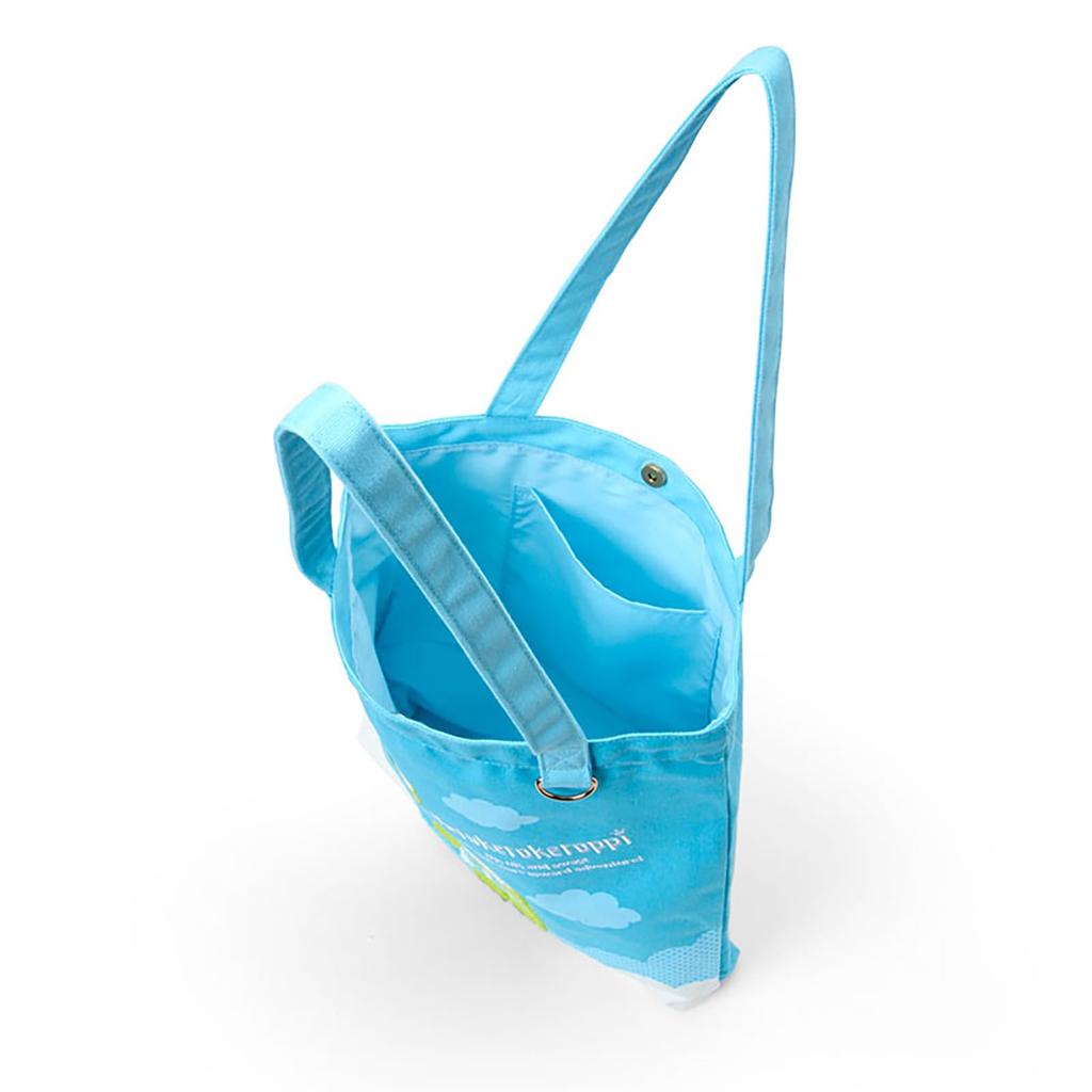 Sanrio Tote Bag (Dreaming Balloon) Kerokerokeroppi Cotton and Steel, A4 Size, Ages 3 and Up, 005576