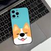 Cute corgi dog  Phone Case For iPhone 17,16,15,14,13,12,11 Plus,Pro Max,XS,Soft Silicone Black Cover