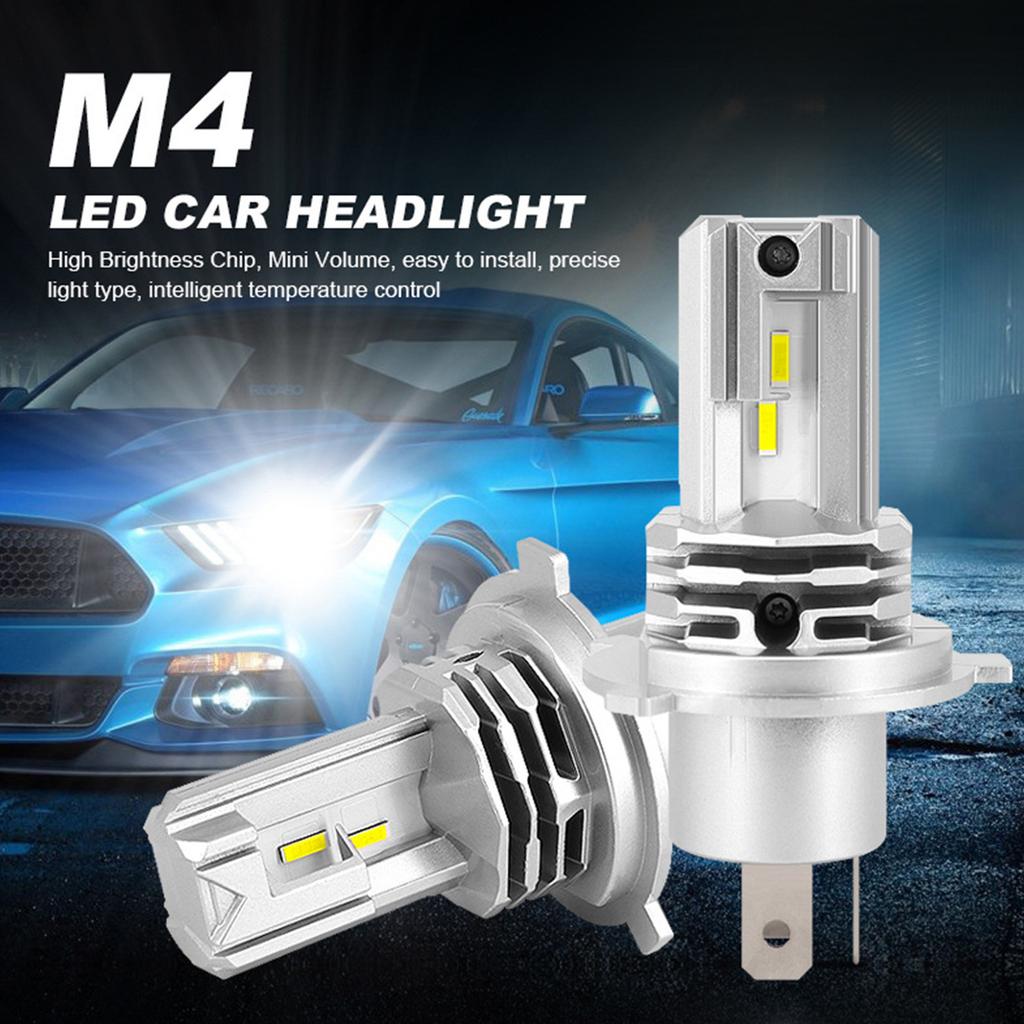 Automotive LED Front Headlights A82  Lens High-power With Tangent H4 Ultra Bright Matrix Spotlight