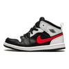 Air Jordan 1 Mid TD Chile Red Baby Sneakers Black White 640735-075