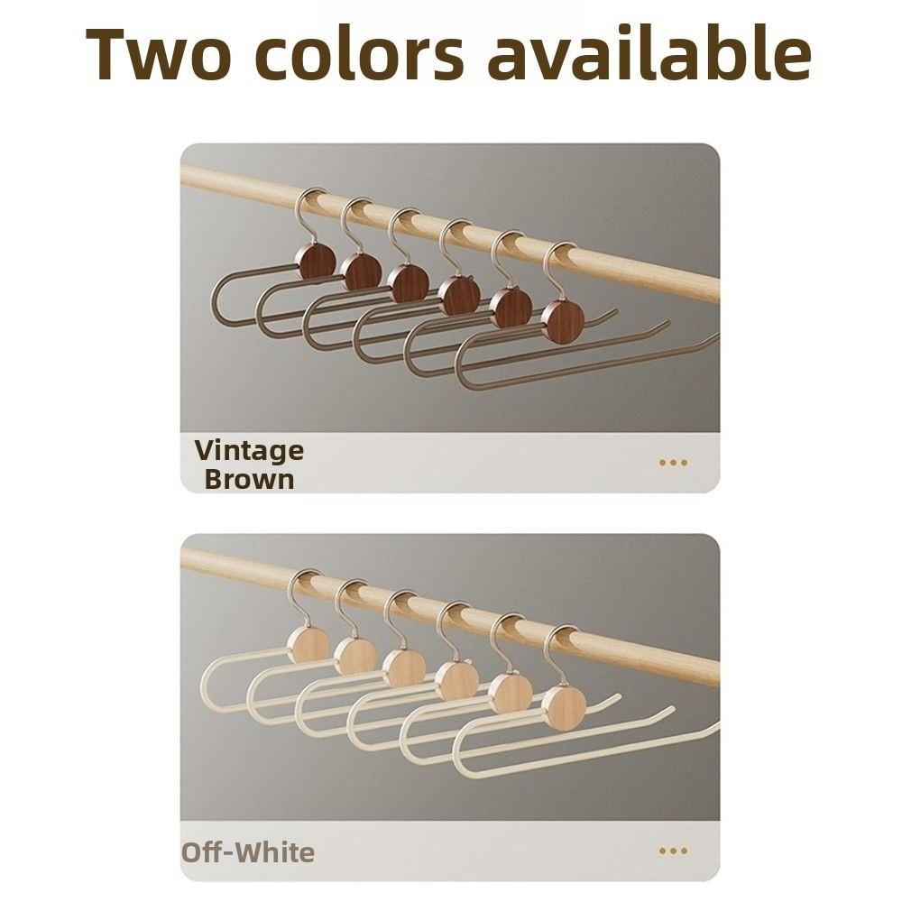 Metal Pants Hanger Rotating Hook Pants Storage Cabinet Hanging Clothes Rack  Closet Organization