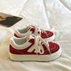 Thick-soled Canvas Shoes for Women Spring and Autumn Niche Original Retro All-match Sneakers Hong Kong Style