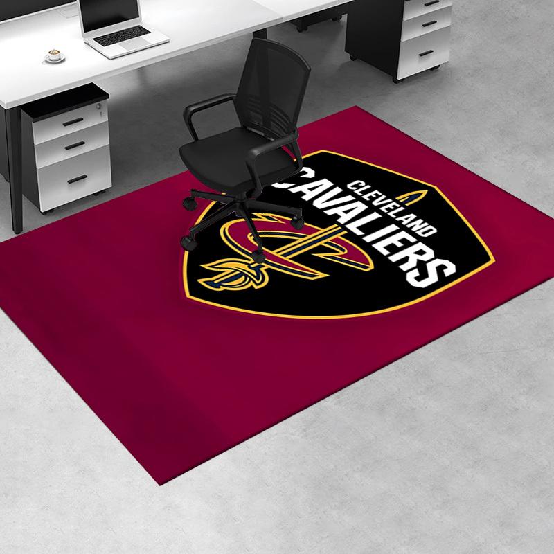1pc Cavaliers,Cleveland,Basketball Office Carpet Soft Polyester Entrance Carpet Washable Non slip Ma