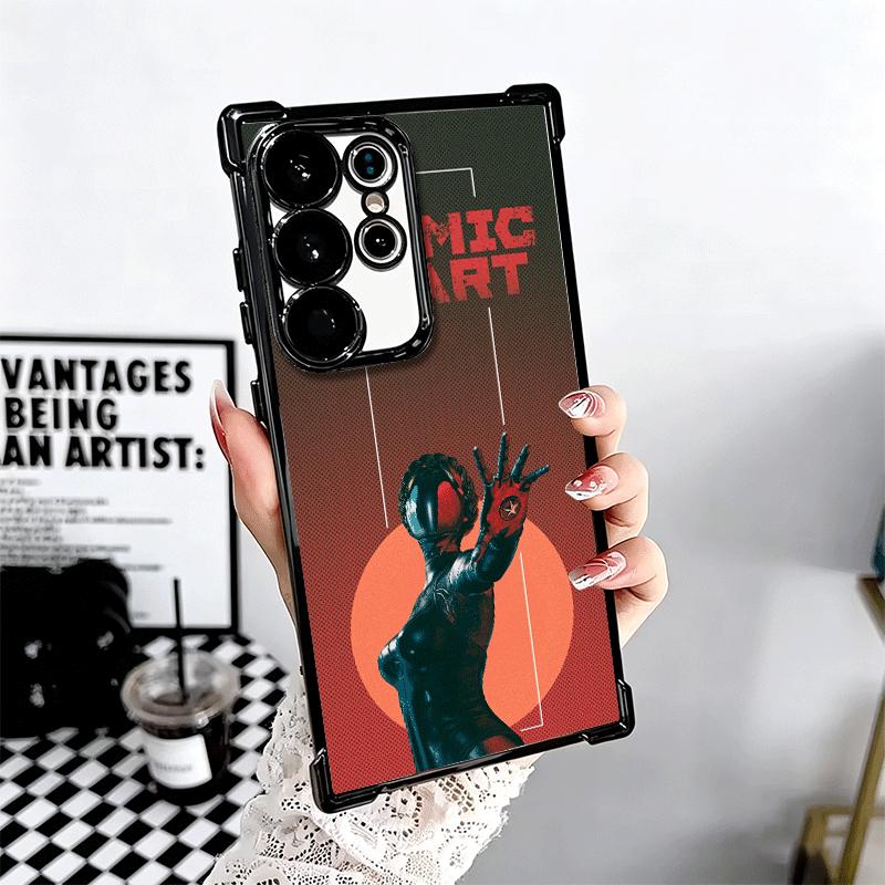 Atomic Heart Game Plating Phone Case For Samsung Galaxy S24 S25 FE S26 Edge S23 Ultra S22 S21 Plus S20 Anti-Fall Airabag Cover