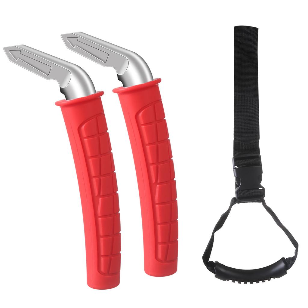 2 Pack Car Door Handle Supports Up To 450lbs Comfortable Grip Portable Assist Grab Handle for Elderly