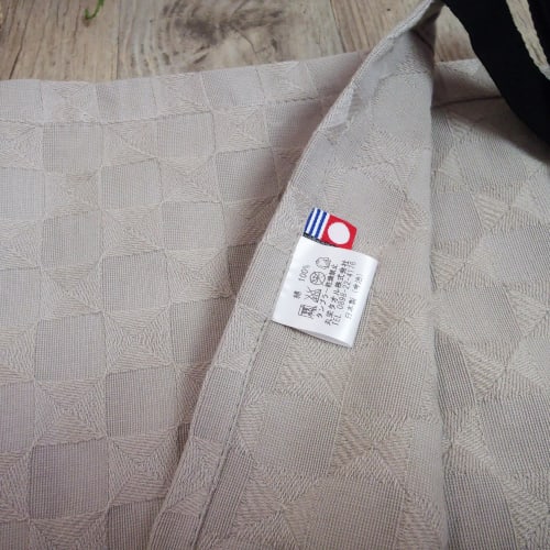 [Imabari Towel Certified Product] Garcon Apron S (Gray)